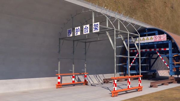 北塔区隧道施工动画制作公司 - 隧道施工工艺和施工方法 - 隧道施工汇报动画视频 - bim 工程施工动画